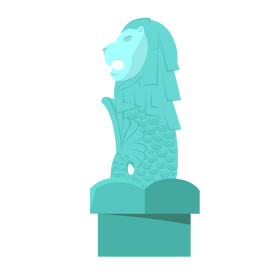 Merlion clipart