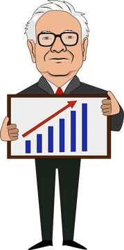 Warren Buffett Cartoon clipart