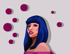 Nicki Minaj vector