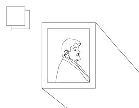 Jay Leno black and white vector