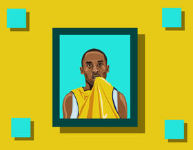 Kobe Bryant vector