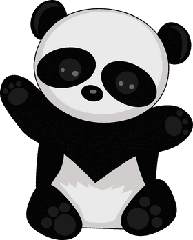 Cute Panda clipart