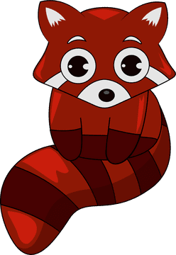 Red Panda clipart