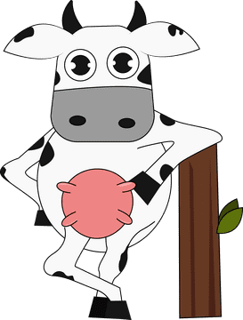 Cute Cow clipart
