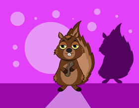 Cute Chipmunk vector