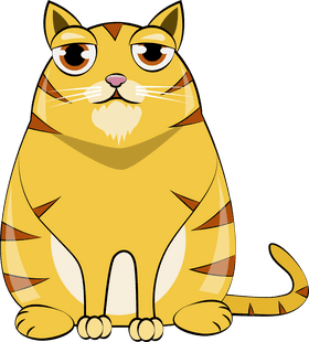 Funny Cat clipart