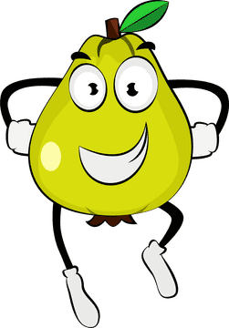 Funny Guava clipart