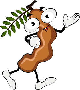 Funny Tamarind clipart