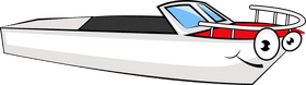 Funny boat clipart