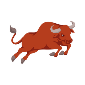 Spanish bull clipart