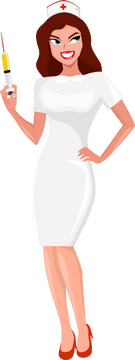 Funny Nurse clipart