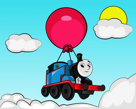 Thomas the train vector