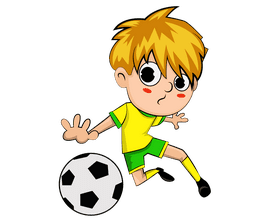 Soccer Player clipart
