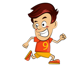 Track and Field Cartoon clipart
