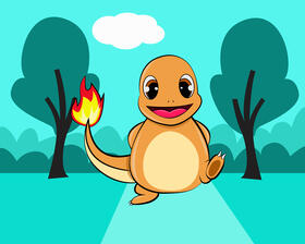 Funny Pokemon vector