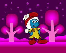Smurf Willow vector