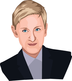 Ellen DeGeneres clipart
