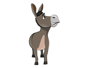 Shrek Donkey Funny clipart