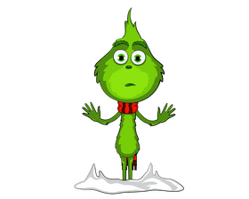 Cute Grinch clipart