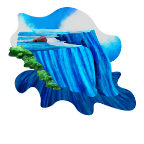 Niagara falls vector