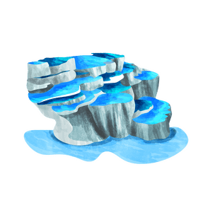 Pamukkale clipart