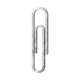Paper clip clipart