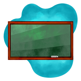 Blackboard vector