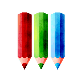 Color pencil clipart
