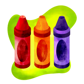 Crayon vector