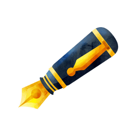 Fountain pen clipart