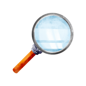 Magnifying glass clipart