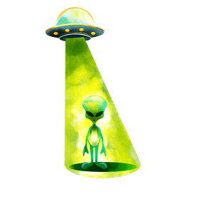 Alien clipart