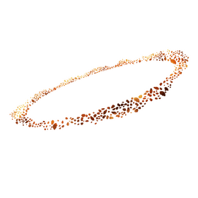 Asteroid belt clipart