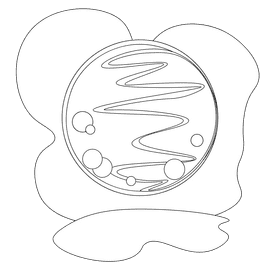 Full moon black and white clipart