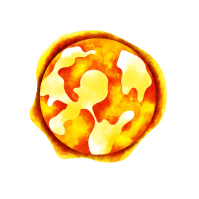 Red dwarf star clipart