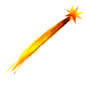 Shooting star clipart