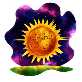 Solar eclipse vector