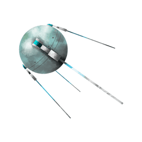 Sputnik clipart