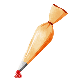 Piping bag clipart