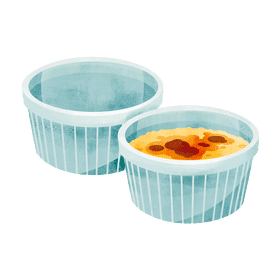 Ramekin clipart