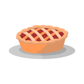 Apple pie clipart