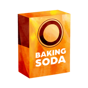 Baking soda clipart