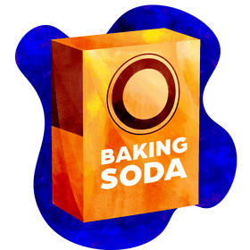 Baking soda vector