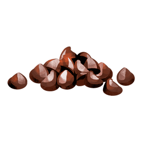 Chocolate chips clipart