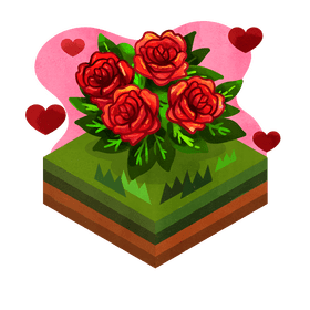 Rose flower vector