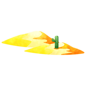 Desert plains clipart