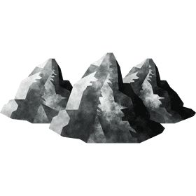 Rocky mountains clipart