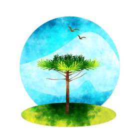 Monkey puzzle vector