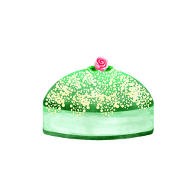 Princess cake clipart