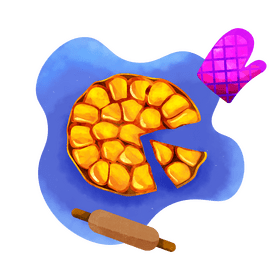 Tarte tatin vector